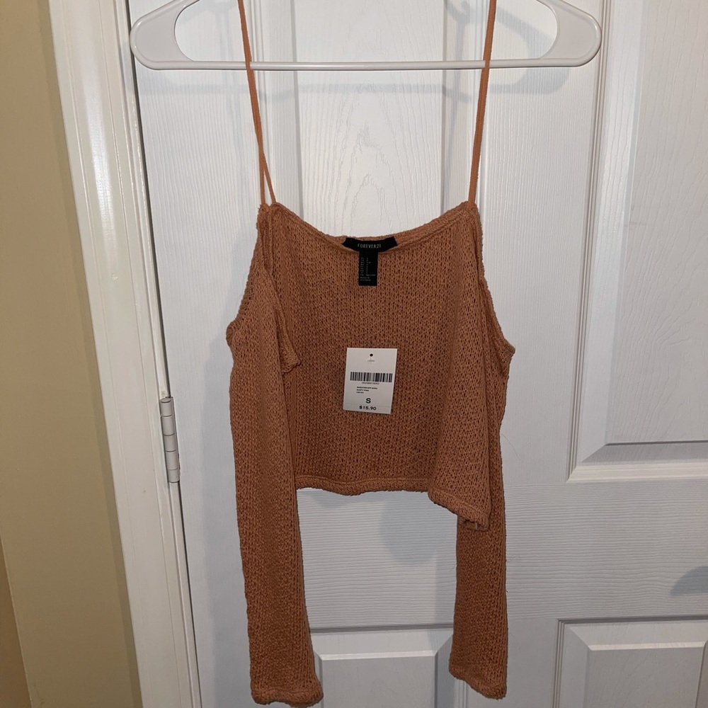 Off Shoulder Crop Top